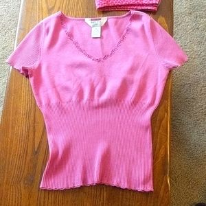 Silk summer top size s